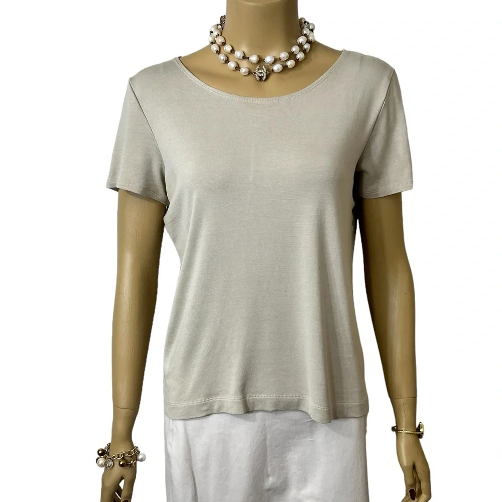 LINDA ALLARD ELLEN TRACY LADYS SILK BLOUSE SIZE M. VERY STYLISH AND STUNNING☑️ - Picture 2 of 7